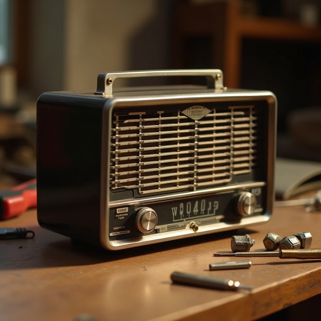 penggantian colokan output 5 ohm pada radio tabung blaupunkt