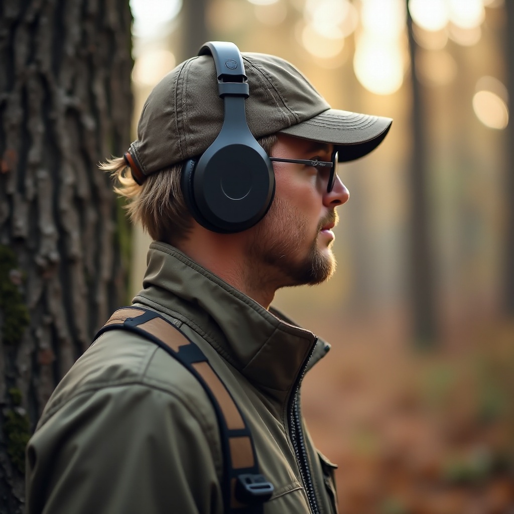 headphone peredam bising penutup telinga bluetooth perlindungan telinga berburu
