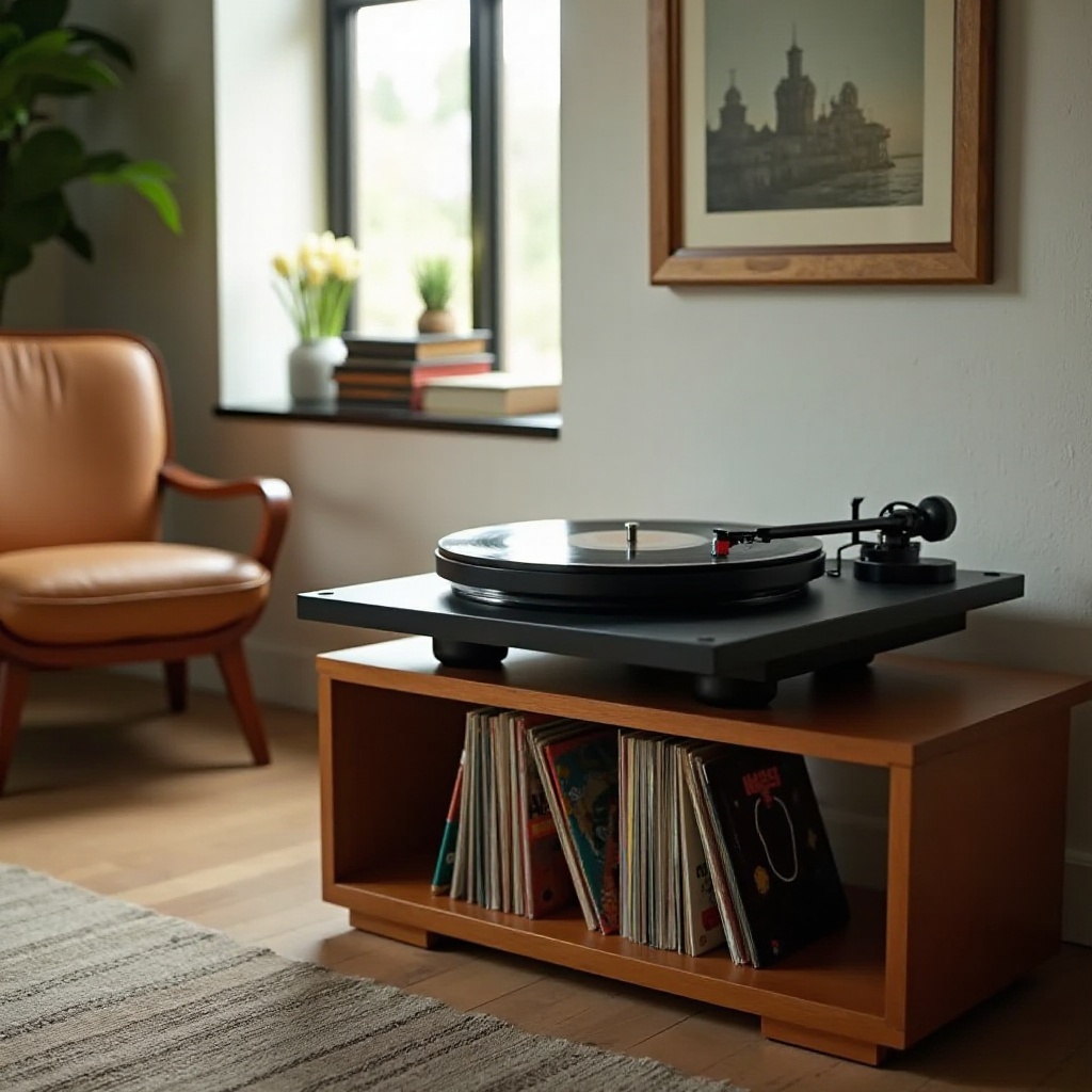 pemain rekaman vinyl terbaik dengan speaker built-in