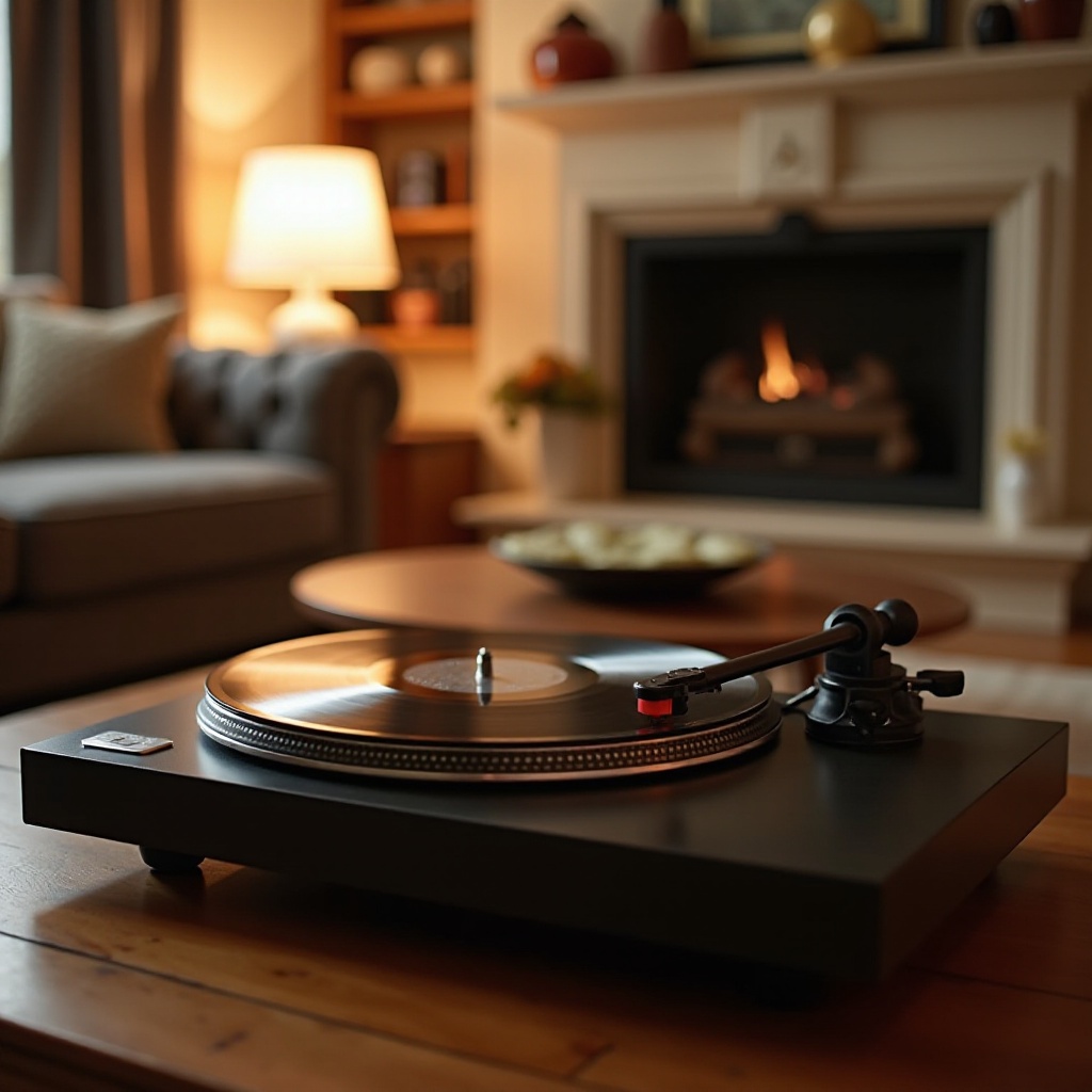 pemain rekaman vinyl terbaik dengan speaker built-in