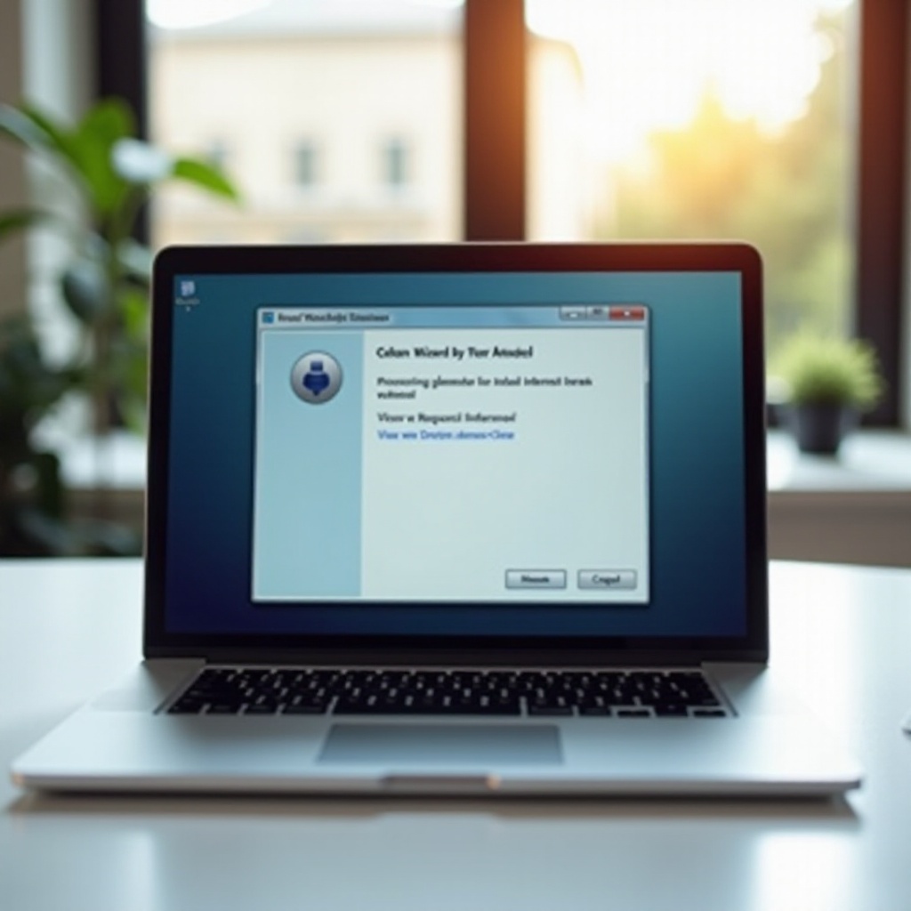 노트북에 인터넷을 설치하는 방법