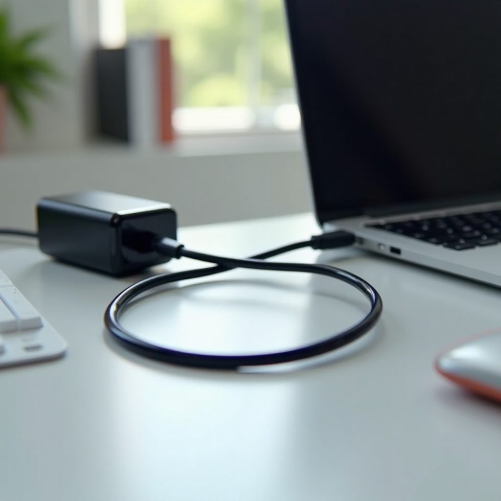 PC tidak mengisi daya, gunakan pengisi daya dan kabel yang direkomendasikan.