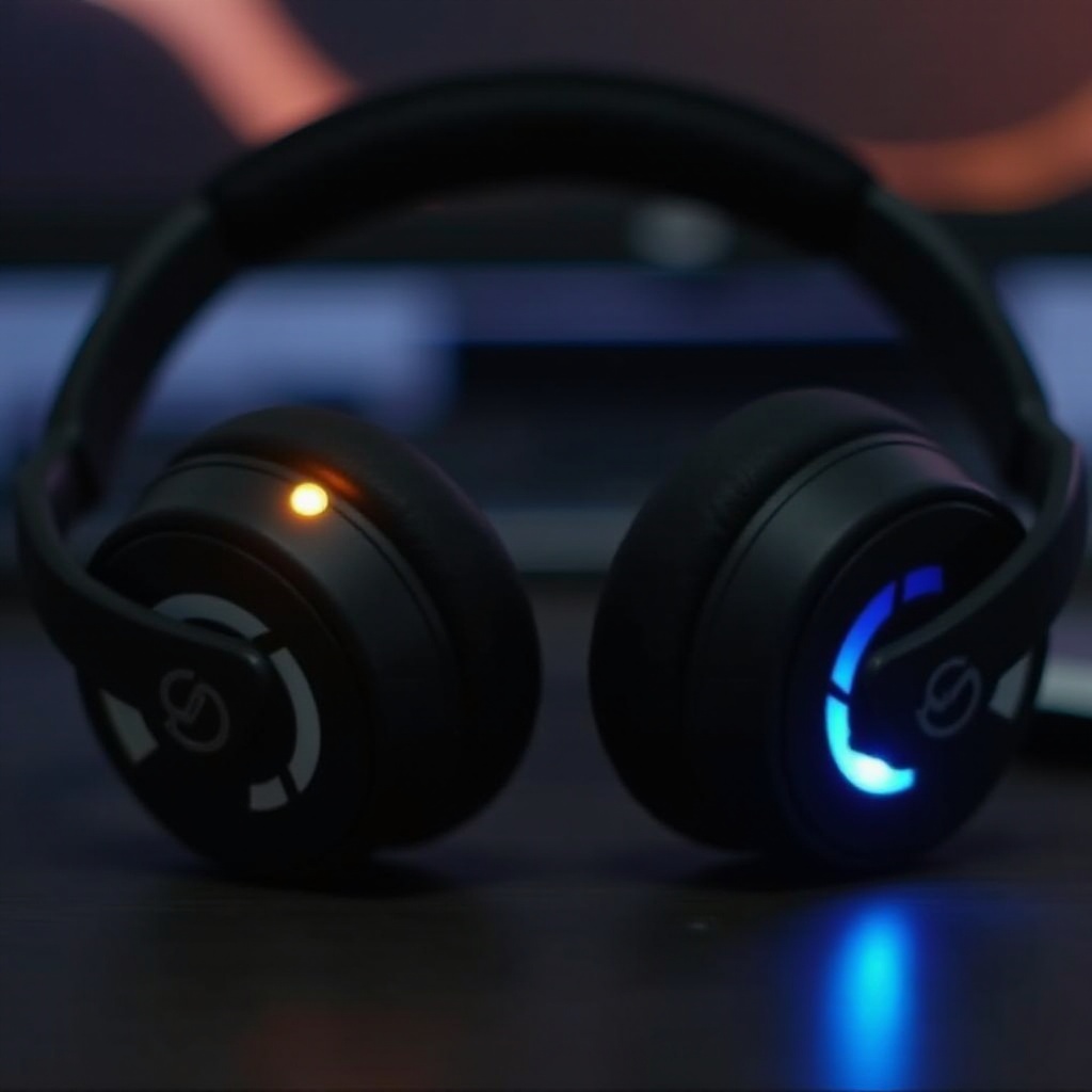 steelseries kulaklıkları sarı ve mavi ışığın yanıp sönmesi ne anlama geliyor