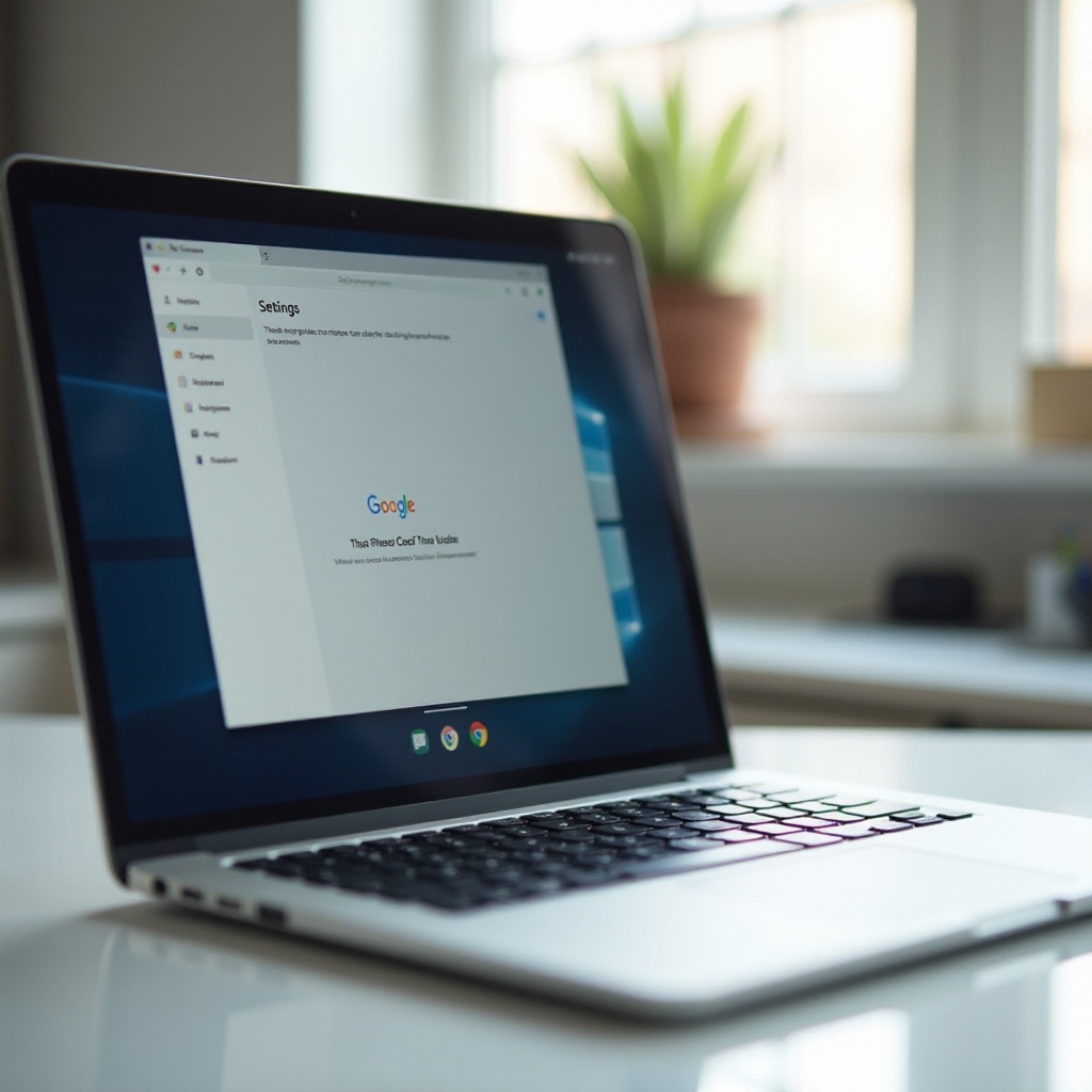 วิธีล้างข้อมูล Chromebook