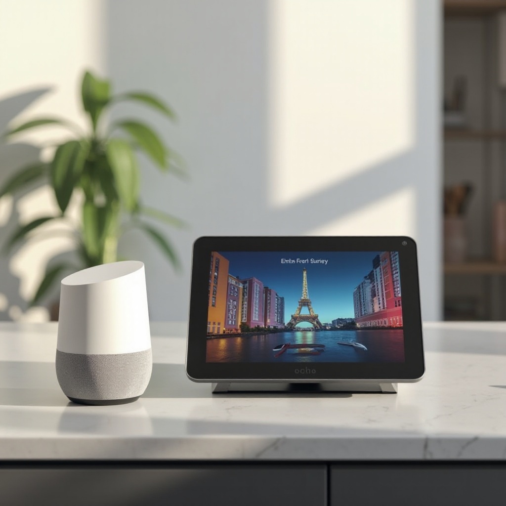 echo show 8 ทำงานร่วมกับ google home ได้หรือไม่