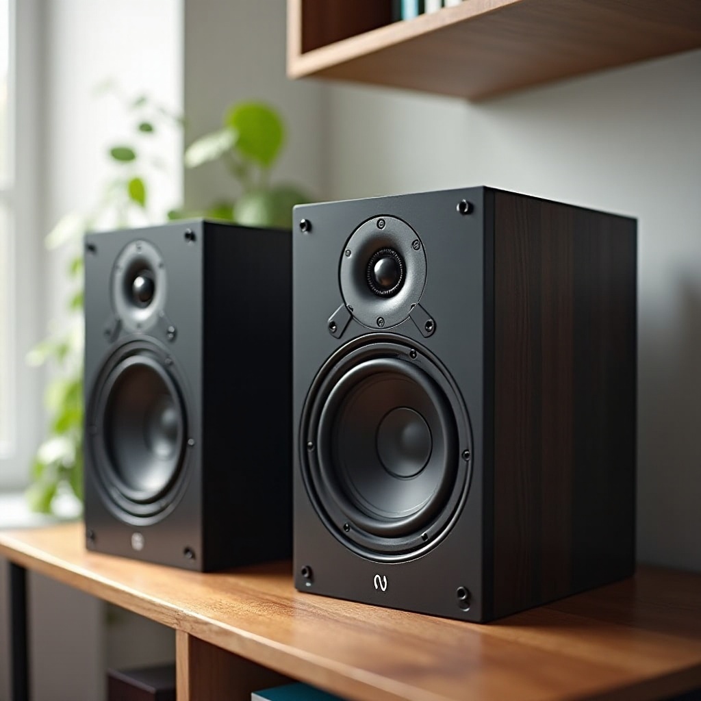 ulasan speaker rak bertenaga bestisan 4 inci dengan pengeluaran bass yang dalam
