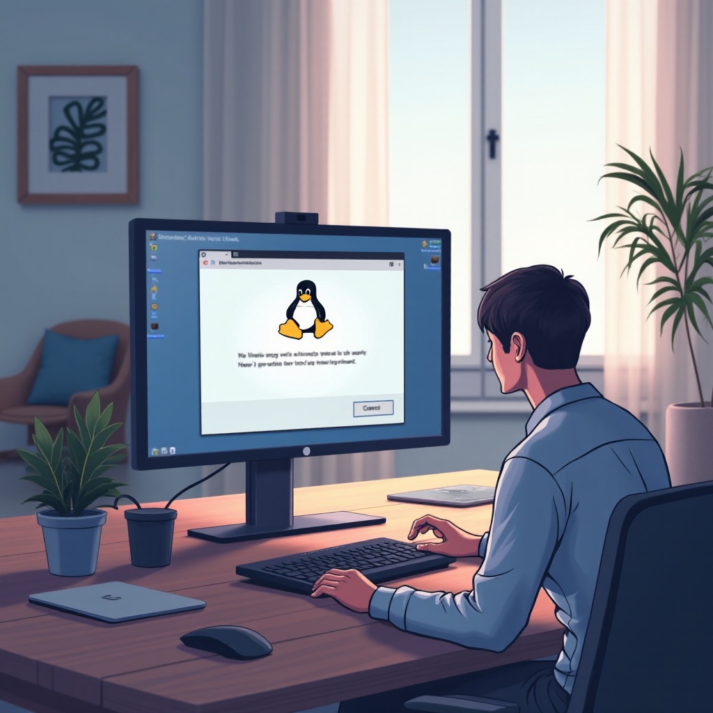 cara mengganti windows dengan linux