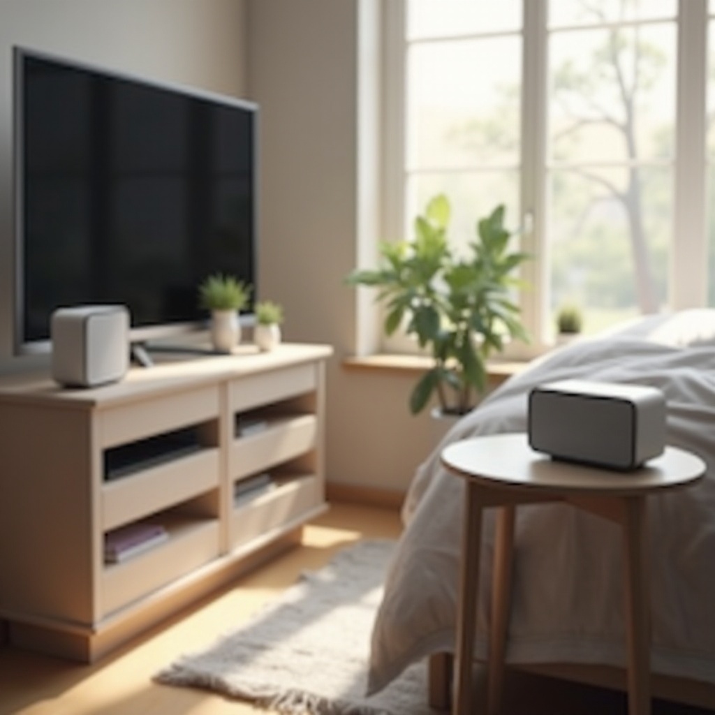 tv ile çalışan en iyi gece standı hoparlörleri