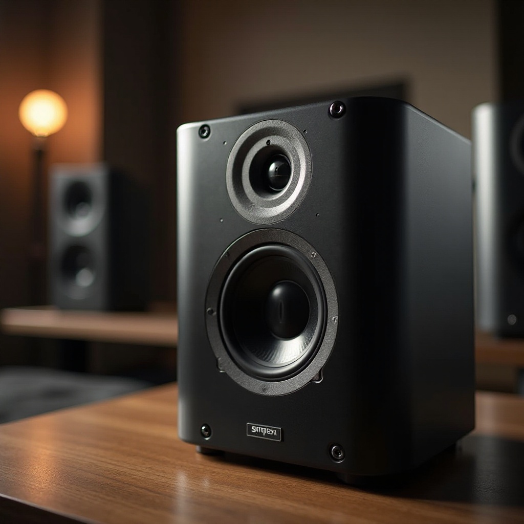 siapa yang memiliki lebih banyak bass sampson speaker atau alto