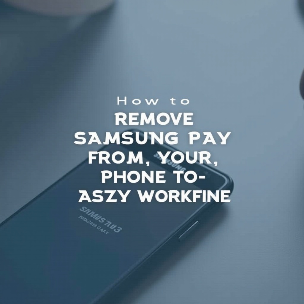 samsung pay 제거하는 방법