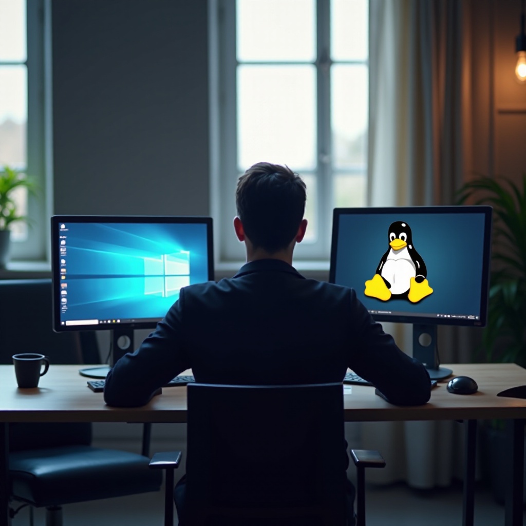 WindowsをLinuxに置き換える方法